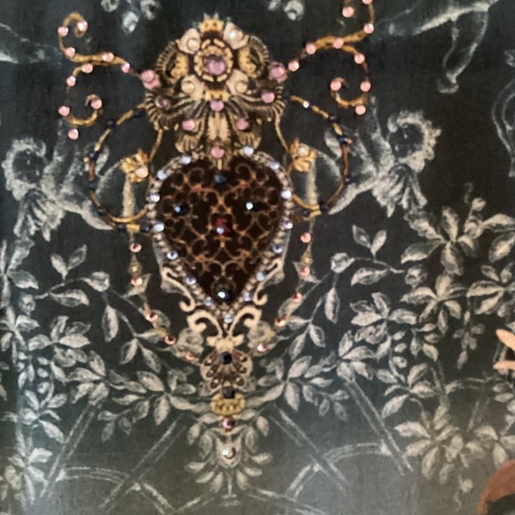 Camilla Kimono Sleeves V-Neck Surplice Mini Dress *Hotel Boheme* 100% Silk - Picture 11 of 16